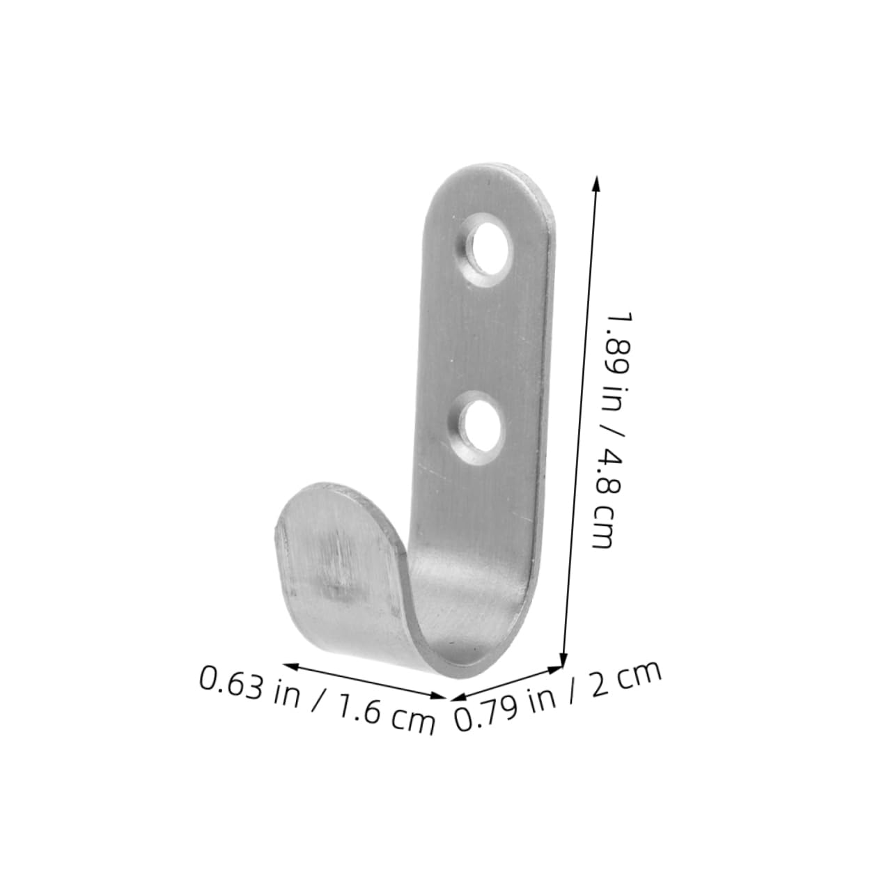 GLEAVI 10Sets Heavy Duty Tarp Hooks for Trailer Covers Metal Hangers for Garage Garden Camping for Tarp Support