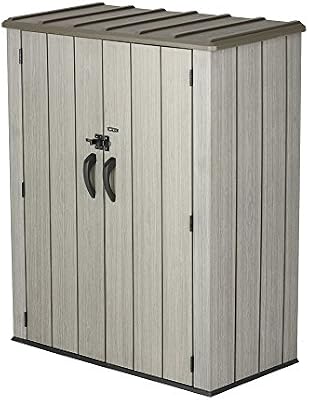 LIFETIME 60209 - Armario exterior ultrarresistente 136x70x172 cm UV100