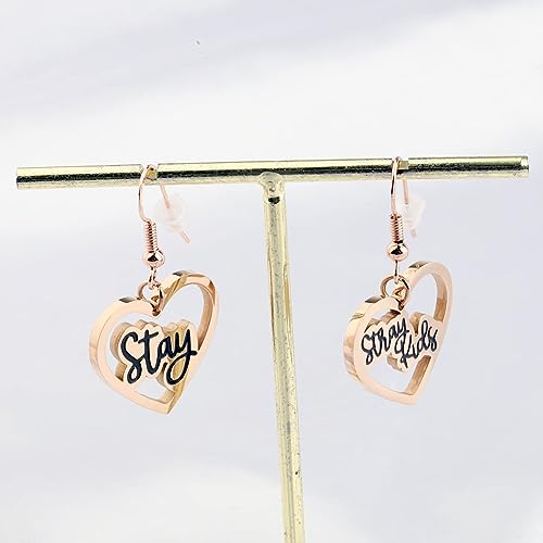Music Gift Music Earring Music Merch Music Fans Gift For women （GoldEarring）
