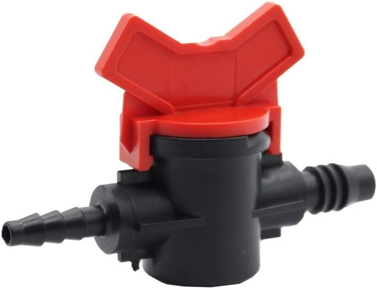 Spray Water Connection 20 Pcs Barbed Hose Valve 4/7mm To 8/11mm Waterstop Connectors Switches Garden Watering Irrigation Agriculture Fittings