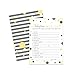 Yellow Baby Shower Word Scramble Game Unscramble Activity Cards Gender Reveal Mama to Bee Ideas Jungle Gender Neutral, 5x7, 25 Pack