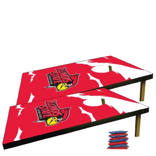 VictoryStore Gift Games - Illinois State University Cornhole Bag Toss Game (Design 1)