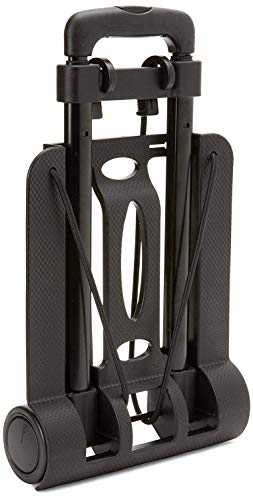 Image of AR Mall Plastic Foldable Travelling Luggage Shopping Cart Hand Truck Luggage Trolley (Plastic Trolley)
