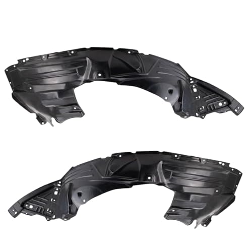 Image of TRQ Front Inner Fender Liner Set Compatible with 2009-2011 Honda Element HO1248139 HO1249139
