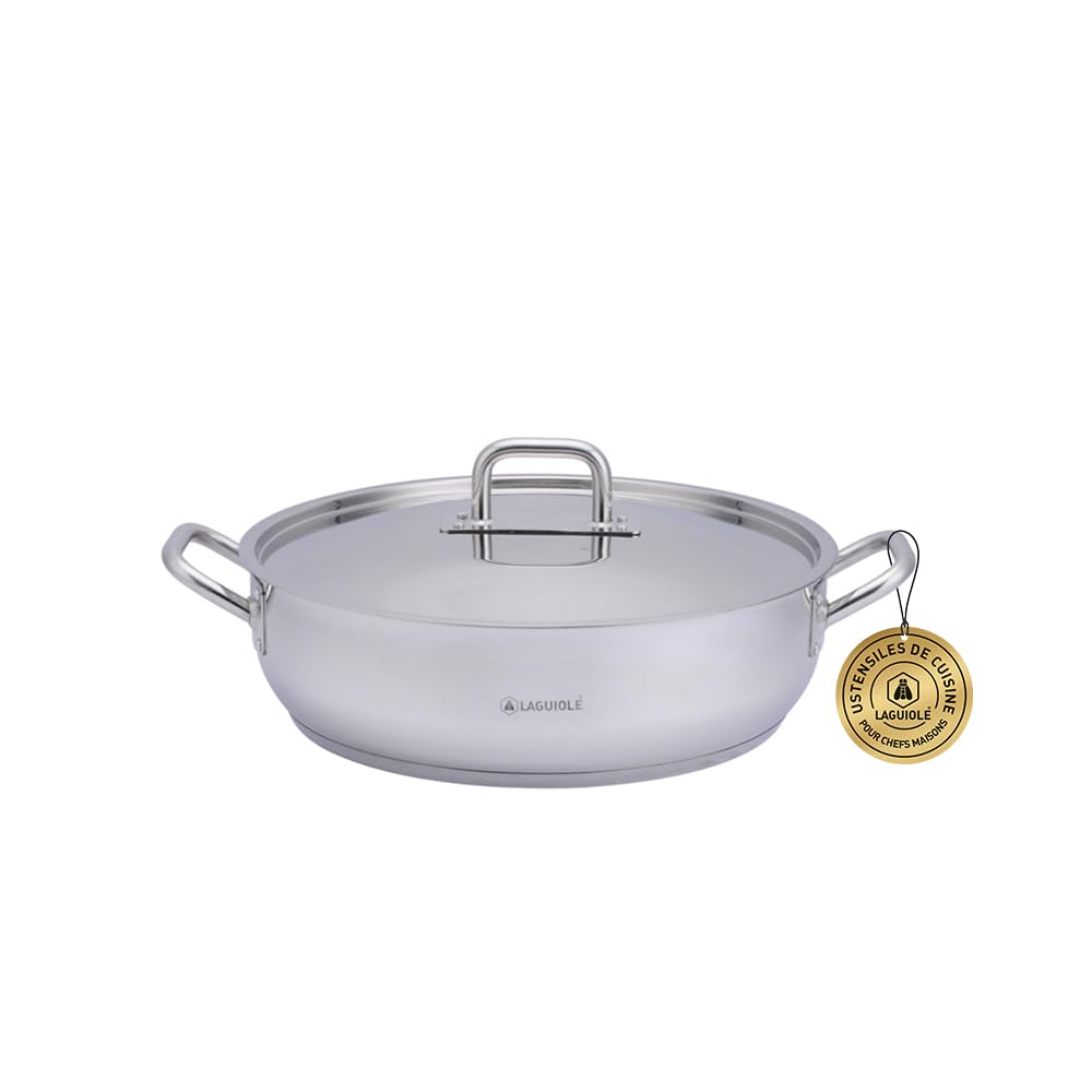 LAGUIOLE Sautoir 42x12, sautoir professionnel, acier inoxydable 16 litres