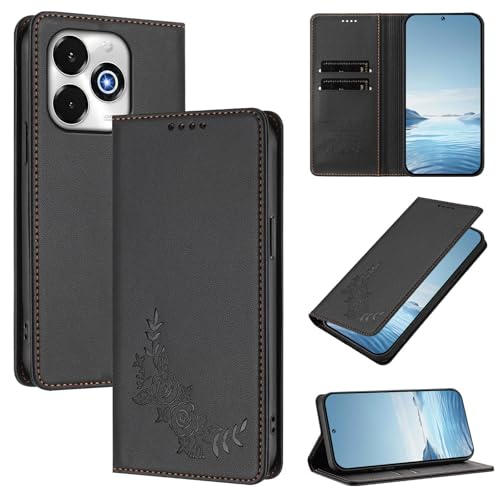 �X�}�z�P�[�X �Ή��@�� for Umidigi G100X 5G / G9X / Note 100X 5G �yRFID�u���b�N�z�y�J�[�h�z���_�[�t�����z �}�O�l�b�g�J�� �X�^���h�@�\�t���z�X�}�z�P�[�X Black