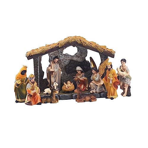 ERINGOGO Statua Gesù in Resina Religioso Decorazione Per Chiesa Realistico Regalo Per Fede Da Usare Durevole