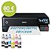Epson EcoTank ET-8550 Fotodrucker für kreative Enthusiasten, ultrakomfortables A3+-Format, 6-Farb-Tinten, 5-Wege-Medienmanagement, Wi-Fi Direct und Ethernet, Touchscreen