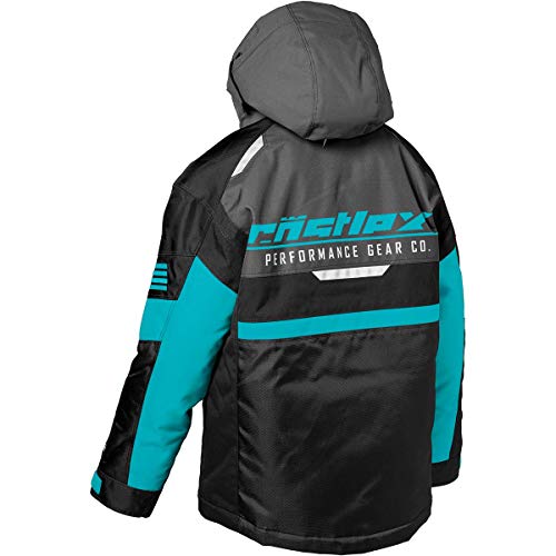 Castle X Youth Strike Jacket in Turquoise/Charcoal/Black, Size Large2
