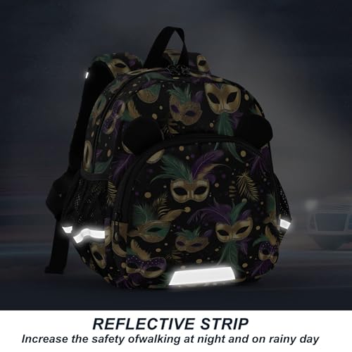 Brazil Mardi Gras Carnival Party Toddler Backpack for Girls Boys,Preschool Kindergarten Backpacks B04036374