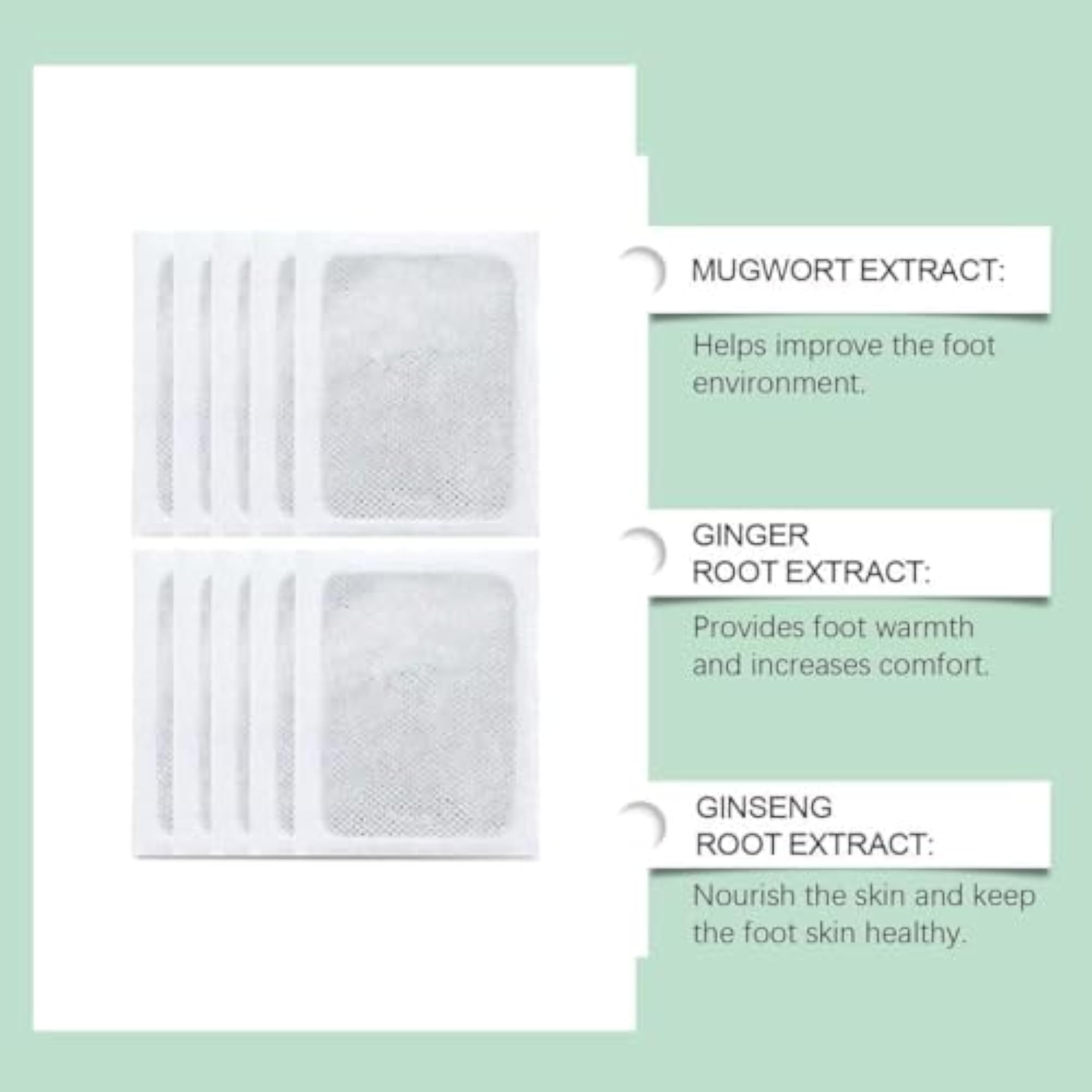 Foot Patches for Weight Loss and Toxin Removal, 120 Pads