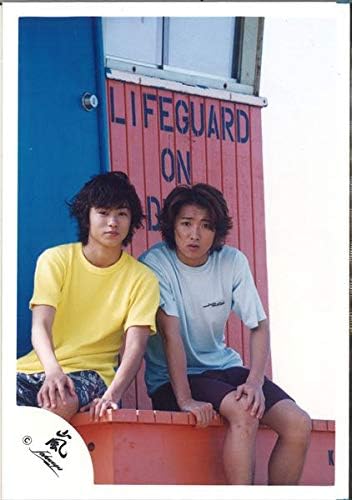 Amazon 嵐 Arashi 公式生写真 カレンダー撮影ハワイ オフショット 混合 大野智 櫻井翔 アイドル 芸能人グッズ 通販