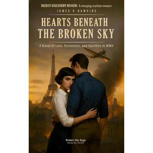 Hearts Beneath the Broken Sky Audiolibro Por James K Hawkins arte de portada