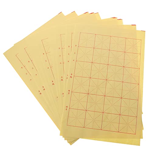 Healifty - Set di 150 fogli di carta calligrafia cinese per calligrafia cinese, per amanti della scrittura dei principianti, set Sumi