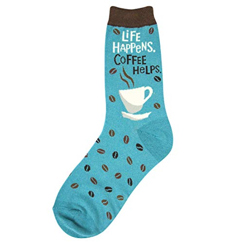 Foot Traffic Coffee Life Womens Socks