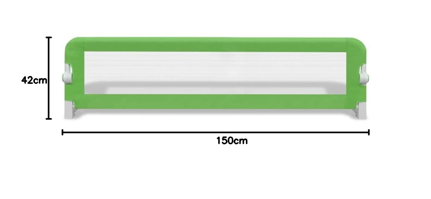 Barriera Di Sicurezza VidaXL Per Letti Bambini - 150x42 Cm - Rosa - Pieghevole E Facile Da Montare - Foto 7