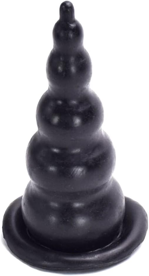 Sexy Emporium 7 Inch Extreme Anal Dildo Butt Plug Black Super Big Anal 