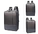 Produktbild Premium Nylon Laptop Rucksack Aktentasche Messenger Bag für Lenovo ThinkPad P50 P51 P50s Legion Y720 Y520 Yoga 710 Flex 5 15 Zoll IdeaPad 320 Laptops Grau Größe: XL