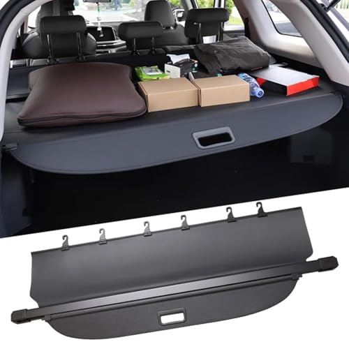 Cubiertas de carga para Nissan X-Trail 2008-2013, estor enrollable de maletero 5