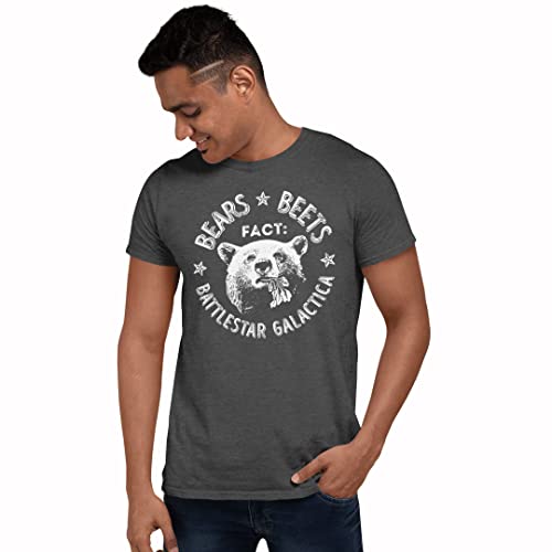 Bears, Beets, Battlestar Gallactica Shirt, The Office Shirt, Dwight, Xl, Gray #TOP4