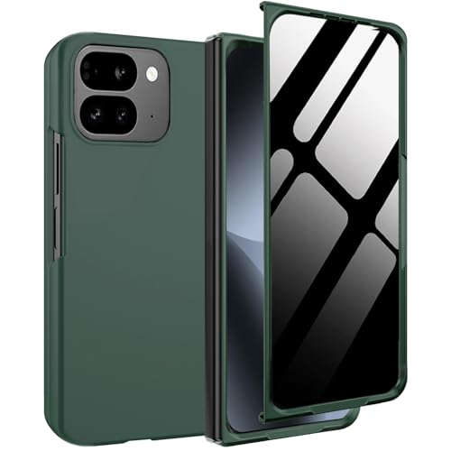 Coque antichoc Google 10 Pro Fold avec écran de confidentialité intégré vert