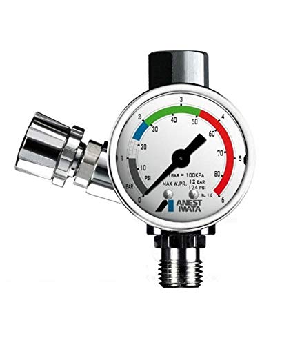 ANEST IWATA Impactcontroller 2 - manometer luchtregelaar voor lakpistolen