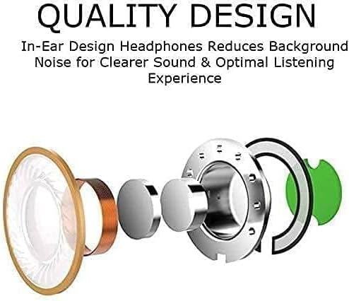 EPIGRAM Earphones for iPhone,Headphones for iPhone,In-Ear Stereo Earbuds with Mic and Volume Control Compatible with iPhone 7/7 Plus/8/8 Plus/XS/XR/X/11 Pro/SE/11 Pro Max/12/12 Pro/13