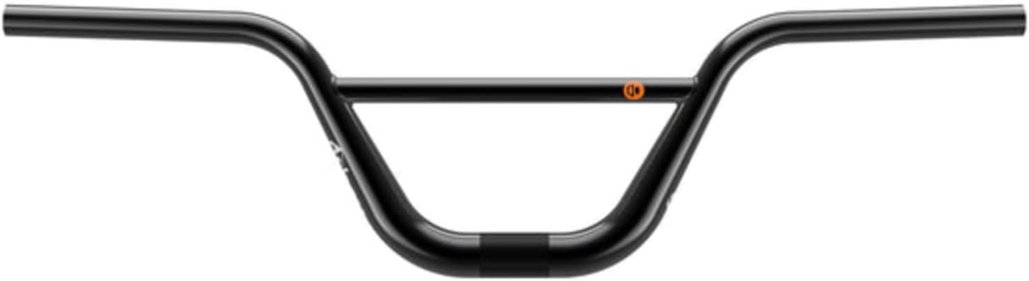 Box One Oversized Chromoly Bicycle Handlebar Tailored for Larger-Sized Racers, Heightened Responsiveness, Reduced Latency & Wall Thickness Gloss Black w/Pad Printing Finish