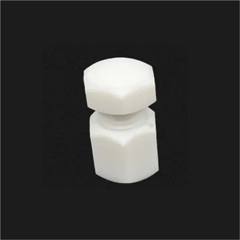 Tube Connector Plastic Sleeve Joint PTFE Compression Union Plug, High Temperature Resistance Reliable Pipe Fitting 1pc(12.7mm)
