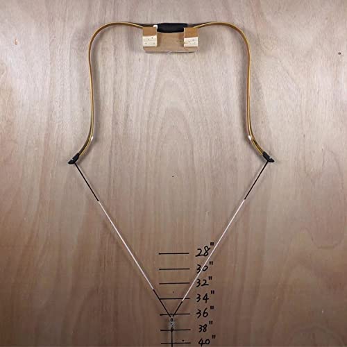 Af Archery Tatar Bow Recurve Bow Horsebow 53" Archery(50Lbs,Oak) #TOP2