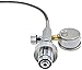 VaVoger G5/8 Thread Air Rifle Fill Station PCP Charging Adaptor with 20 inch Hose for Paintball PCP SCBA Diving Cylinders 0-6000 PSI Filling Station