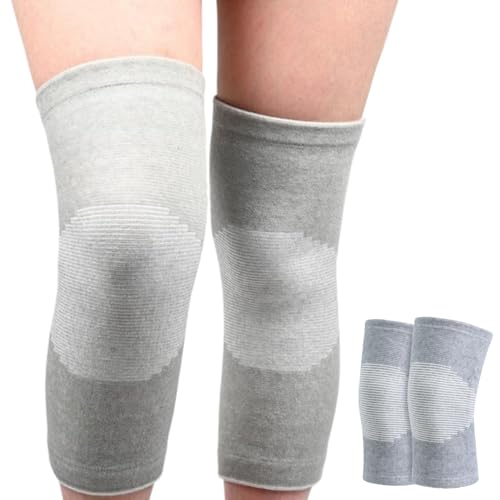 Genouillère en fibre de bambou soulagement et maintien pour sportifs 3XL