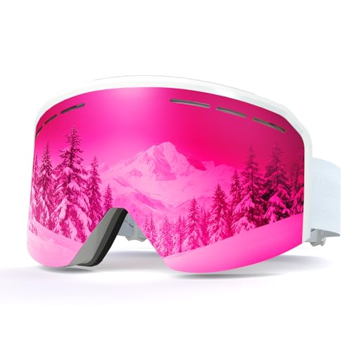 [VCOROS] �X�L�[�S�[�O�� �X�m�{ �S�[�O�� ���f�B�[�X/�����Y �j�����p ���K�l�Ή� �S�[�O�� �X�L�[�p�̃X�m�[�S�[�O�� OTG UV400�ی� �_�u�������Y �h��/�h��/�܂�h�~ ����~�߃x���g �y�� �ϏՌ� (���g-REVO�s���N)