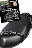 【整備士監修】 バイクシートカバー 原付 50cc スクーター 防水 レザー 張り替え 老化防止 撥水 2サイズ (M)