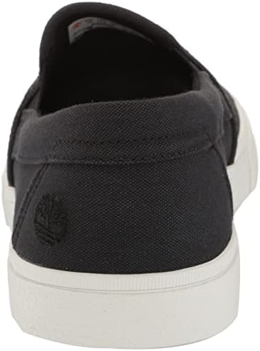 Timberland Men's Union Wharf 2.0 EK+ Slip On Boat Shoe, Black Canvas, 8 | Image 2