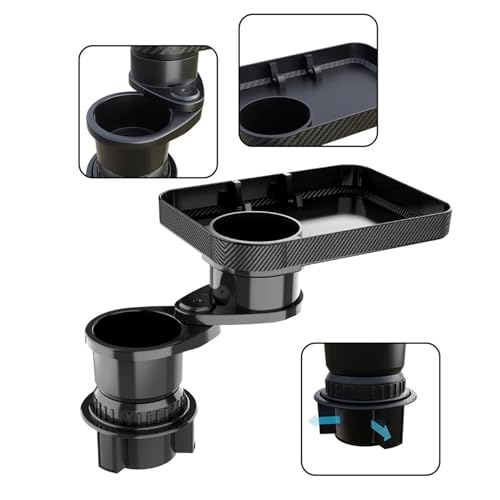 Portavasos universal expandible para carro con rotación 360° miniatura 3