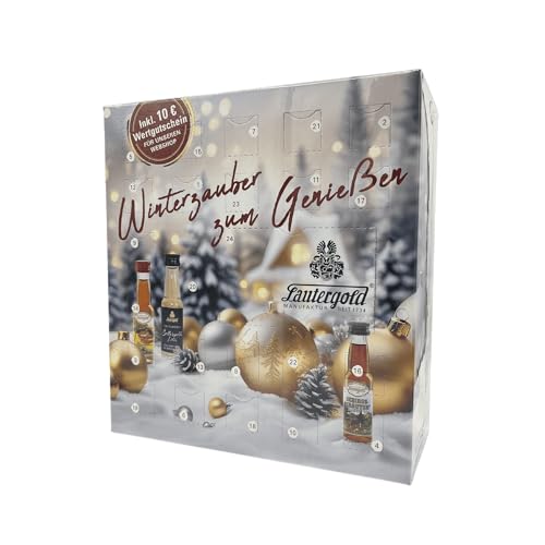 Lautergold Adventskalender Liköre Spirituosen Brände und Geiste