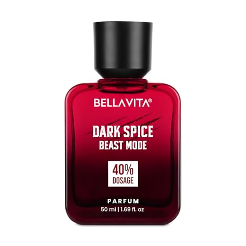 Image of BELLAVITA Dark Spice Parfum 50ml | Perfume for Man |Beast Mode | 40% Oil Concentration | Spicy & Musky Scent | Premium Perfume for Men