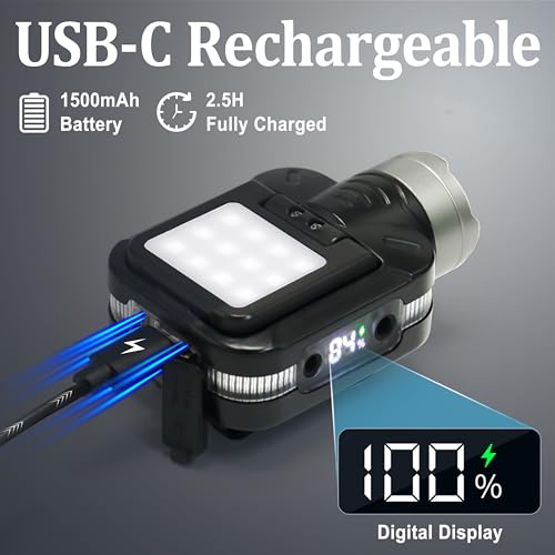 Lampe à clip pour casque idéale pour pêche et camping - 4