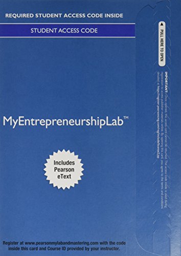 Entrepreneurship: Starting and Operating a Smal... 0134471849 Book Cover