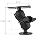 RAM MOUNTS Universal Marine Electronic Mount RAM-D-115-C with Short Arm Compatible with 9