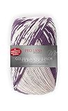 Unbekannt Pro Lana Fjord Socks 4-fädig Color 188 violett Altrosa Natur, Sockenwolle Norwegermuster musterbildend