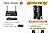DYNASTY PROAUDIO WSA-5RP Wireless Surround Sound Rear Speakers Kit with 2 x 50W Amplifier Built-in, 5.2G / 5.8GHz Dual Band Selectable, Total 106 RF Channel Auto Switching, Black