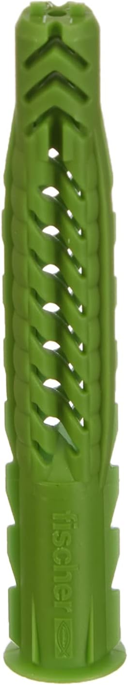 fischer 524855 UX Green Universal Plug, 6 x 50