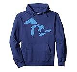 Great Lakes Michigan Hoodie