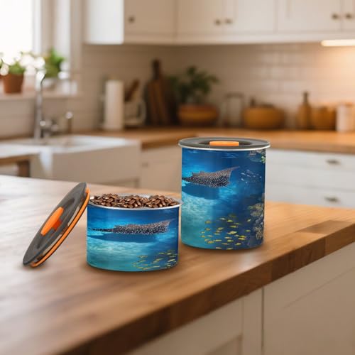Contenedor Hermético para Café Acero Inoxidable 500ml miniatura 6