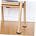 ARTIBETTER 4pcs Chair Table Feet Protectors Plastic Pads Fastening Tools for Easy Installation