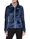 Weiche, komfortable Fleecejacke für Damen, Tagsüber, nachtsüber und ganzjährig tragbar, Praktischer durchgehender Reißverschluss, Hoher Kragen