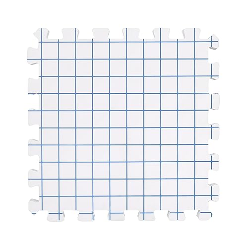 Coopay Blocking Mats Set, Blocking Mats for Knitting Blocking Mat 4 Pack with 100pcs T-pins - Image 2