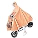 CHEOTIME Mobility Scooter Rain Cover for Riding, Electric Scooter Rain Poncho Waterproof Reusable Unisex Bicycle Full Body Long Rain Coat for Adults